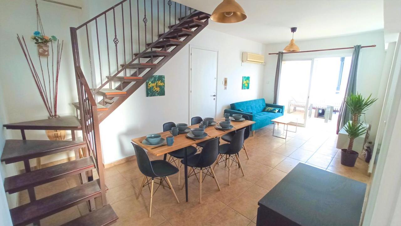 Luxury Maisonette - Ea View, Gym- 5 Min From * Larnaca